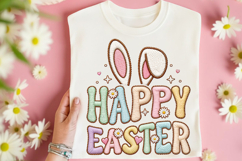 Faux Yarn Happy Easter Sublimation Product Image 4