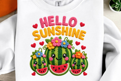 Hello Sunshine Sublimation Png Product Image 1