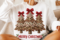 Faux Yarn Merry Christmas PNG Product Image 2