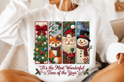 Faux Yarn Merry Christmas PNG Product Image 2