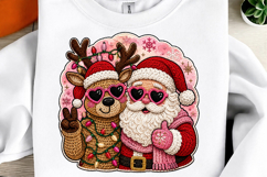 Faux Yarn Merry Christmas PNG Product Image 1