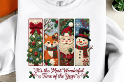 Faux Yarn Merry Christmas PNG Product Image 1