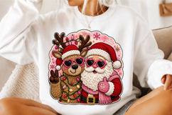 Faux Yarn Christmas Sublimation Design, Funny Sublimation Product Image 14