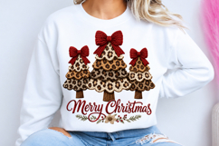 Faux Yarn Merry Christmas PNG Product Image 3