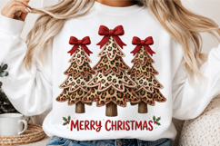 Faux Yarn Merry Christmas PNG Product Image 3