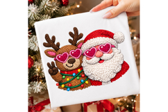 Faux Yarn Merry Christmas PNG Product Image 3