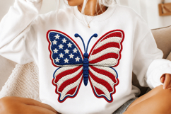 Faux Yarn Patriotic 4th of July Png Product Image 2
