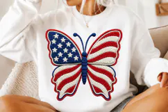 Faux Yarn Patriotic 4th of July Png Product Image 2