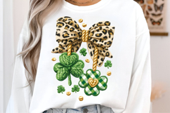 Faux Yarn St Patricks Coquette Png Product Image 2