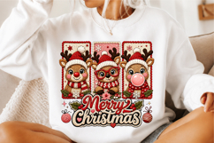 Faux Yarn Christmas Sublimation Design, Funny Sublimation Product Image 13