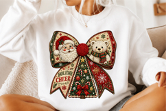 Faux Yarn Christmas Sublimation Design, Funny Sublimation Product Image 12