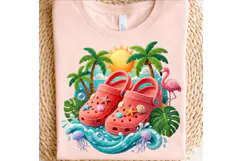 Faux Yarn Summer PNG, Beach Vibes Png Product Image 2
