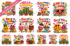 Faux Yarn Summer PNG,Summer PNG Product Image 1