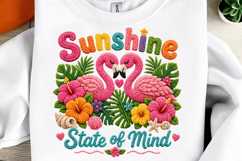 Summer Vibes Cow Sublimation Design Preppy Summer Collage Product Image 4