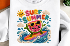 Faux Yarn Summer Sublimation Png Product Image 1