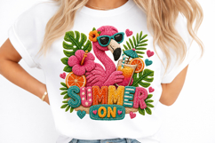Faux Yarn Summer Sublimation Png Product Image 2