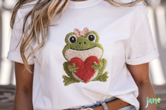 Faux Yarn Valentine Animal Clipart Product Image 2