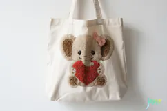 Faux Yarn Valentine Animal Clipart Product Image 4
