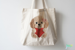 Faux Yarn Valentine Animal Clipart Product Image 4