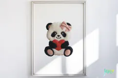 Faux Yarn Valentine Animal Clipart Product Image 5