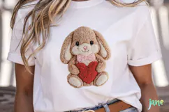 Faux Yarn Valentine Animal Clipart Product Image 2