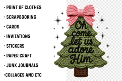 Latch Hook Tree Yarn Crochet Png Product Image 3