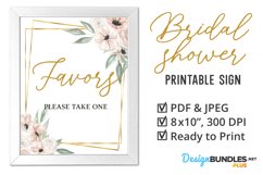 Favors Please Take One, Party Printable, BSS-PLU Product Image 1