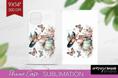 Fawn Halloween Phone Case PNG Coquette Case PNG Sublimation Product Image 1