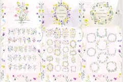 Spring Wildflowers. Watercolors Product Image 6