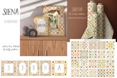 Siena Watercolor Tiles Folk Italy Product Image 8