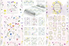 Spring Wildflowers. Watercolors Product Image 7