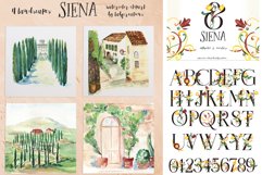 Siena Watercolor Tiles Folk Italy Product Image 6