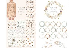 Autumn Wildflowers Watercolor Clip Art Product Image 10