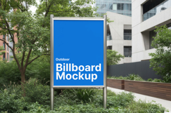 Outdoor billboard mockup Product Image 1