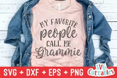 My Favorite People Call Me Grammie | Mother's Day | Shirt Product Image 1
