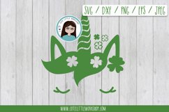St. patricks&#039;s unicorn SVG DXF PNG JPEG EPS Product Image 1