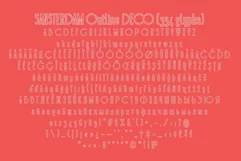 Sansterdam Inline & Outline - Free Font Of The Week Product Image 4
