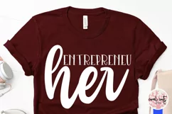 Entrepreneu her - Women Entrepreneurship EPS SVG DXF PNG Product Image 5