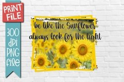 Sunflower Sublimation Design Product Image 1