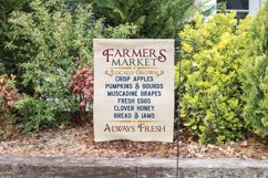 Farmers Market SVG Cut File - Fall Farmhouse SVG PNG DXF EPS Product Image 2