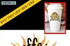 SVG|Coffee|Funny|Caffeine Quote|SVG Files for Cricut Product Image 2