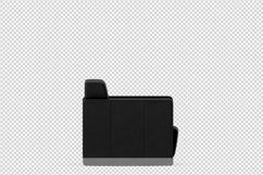 Isometric Arm Chair 3D isolated render Product Image 1