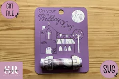 Wedding Money card | Paper cutting | Money card SVG Product Image 4