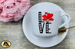 Valentines SVG Love Quote With Heart SVG Valentine's Day SVG Product Image 4