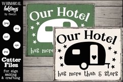 Our Hotel-Camping SVG Product Image 1