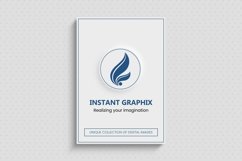 Beautiful Floral Frame on Clouds Background Product Image 2