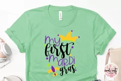 My First Mardi Gras - Mardi Gras SVG EPS DXF PNG Product Image 3