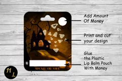 Halloween Money Cards png design,Money Holder Printable Product Image 3