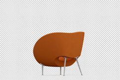 Isometric Arm Chair 3D isolated render Product Image 1