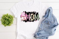 Mother&#039;s Day PNG with Pink Gnome, Mom Sublimation Design Product Image 4